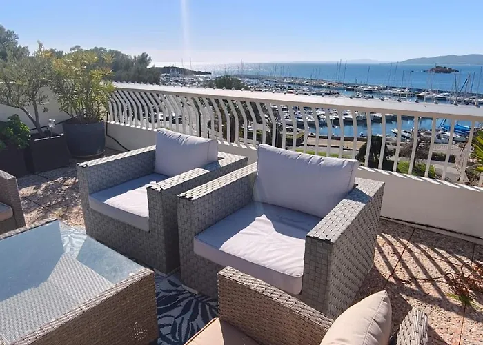 Lägenhet Exceptional Rooftop Terrace With Panoramic Sea View